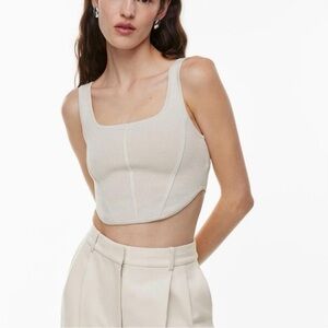 Aritzia Sculpt Knit Bustier